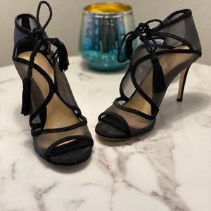 Marion Parke Lita Tie Heels 38.5 USED